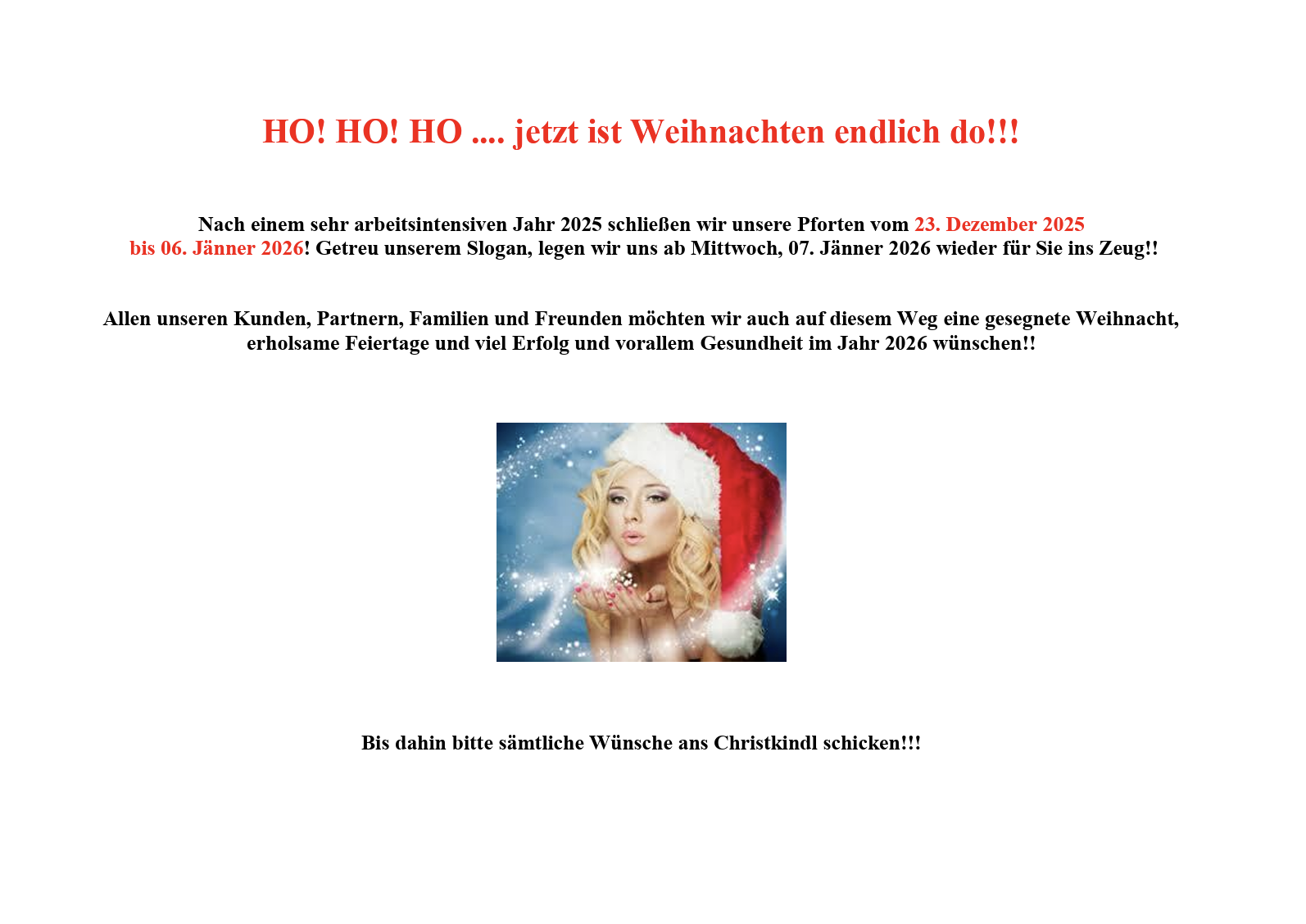 Weihnachten 2025